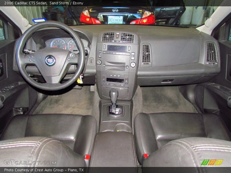 Sand Storm / Ebony 2006 Cadillac CTS Sedan