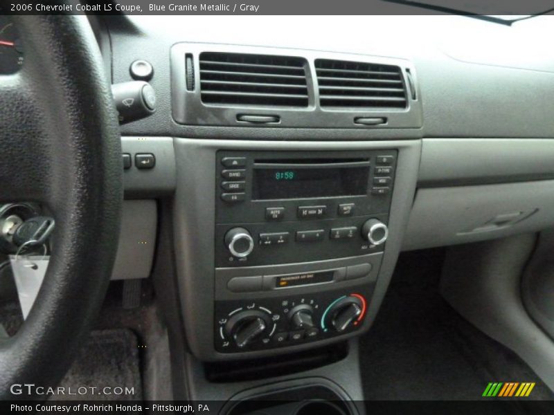 Blue Granite Metallic / Gray 2006 Chevrolet Cobalt LS Coupe