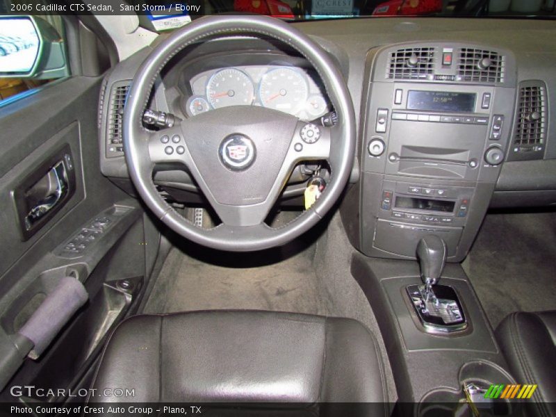 Sand Storm / Ebony 2006 Cadillac CTS Sedan