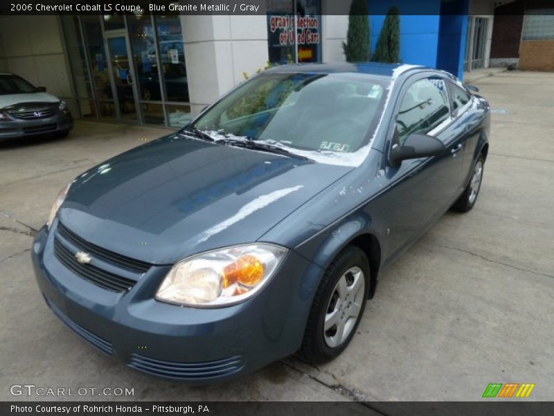 Blue Granite Metallic / Gray 2006 Chevrolet Cobalt LS Coupe