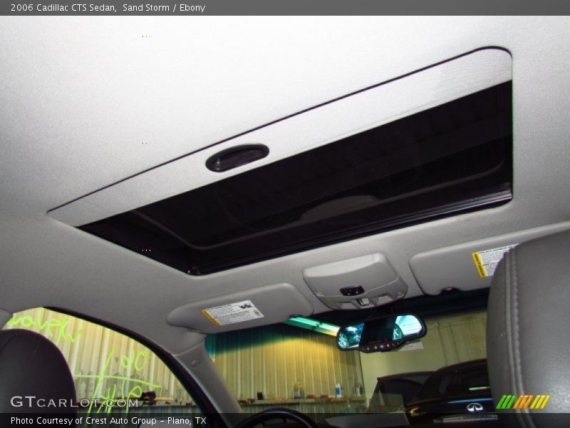 Sand Storm / Ebony 2006 Cadillac CTS Sedan