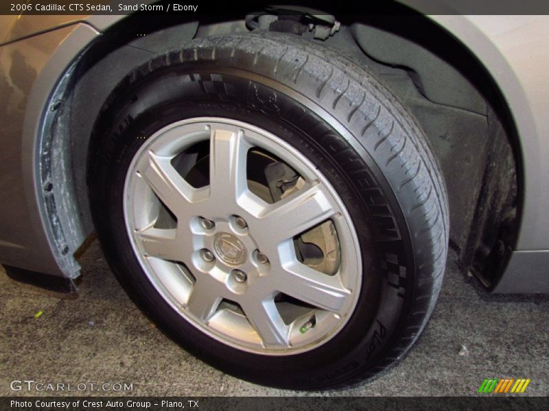 Sand Storm / Ebony 2006 Cadillac CTS Sedan