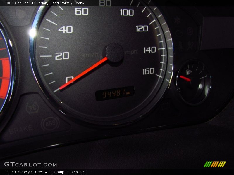Sand Storm / Ebony 2006 Cadillac CTS Sedan
