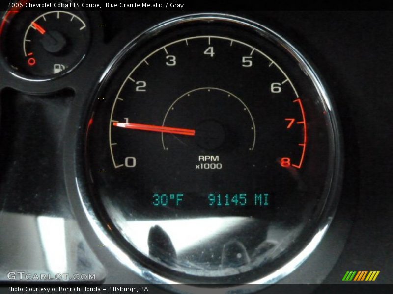 Blue Granite Metallic / Gray 2006 Chevrolet Cobalt LS Coupe