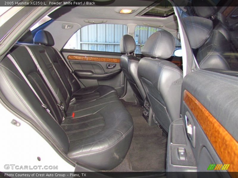 Powder White Pearl / Black 2005 Hyundai XG350 L