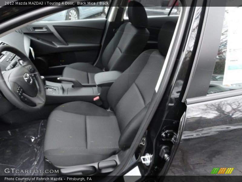 Black Mica / Black 2012 Mazda MAZDA3 i Touring 4 Door