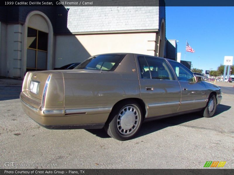 Gold Firemist / Camel 1999 Cadillac DeVille Sedan