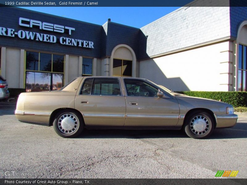 Gold Firemist / Camel 1999 Cadillac DeVille Sedan