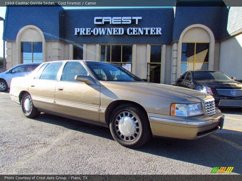 Gold Firemist / Camel 1999 Cadillac DeVille Sedan