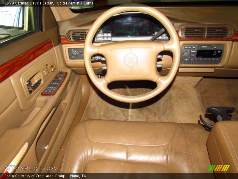 Gold Firemist / Camel 1999 Cadillac DeVille Sedan