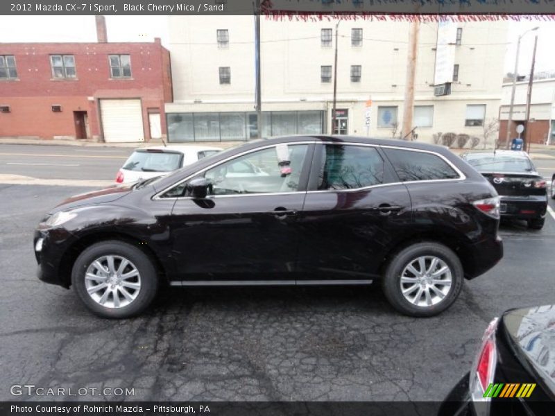  2012 CX-7 i Sport Black Cherry Mica