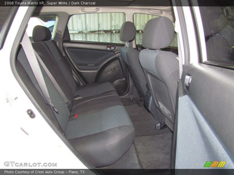 Super White / Dark Charcoal 2008 Toyota Matrix XR