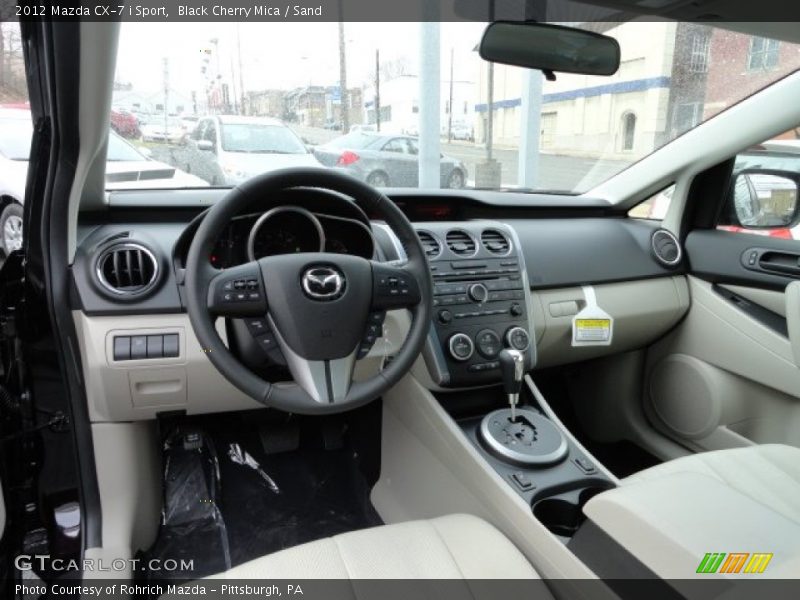  2012 CX-7 i Sport Sand Interior