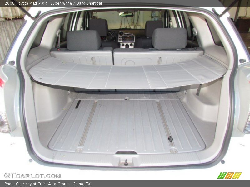 Super White / Dark Charcoal 2008 Toyota Matrix XR
