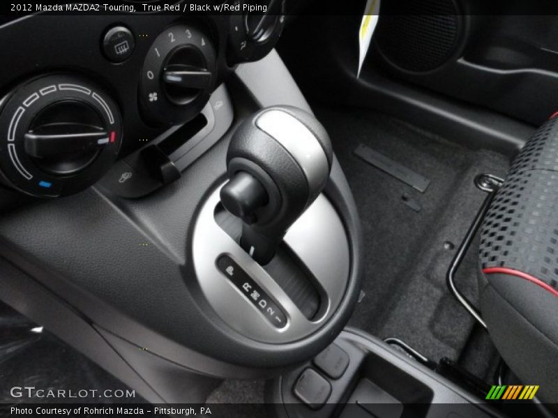  2012 MAZDA2 Touring 4 Speed Automatic Shifter