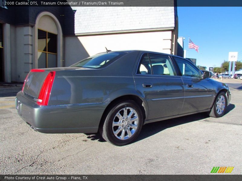 Titanium Chromaflair / Titanium/Dark Titanium 2008 Cadillac DTS