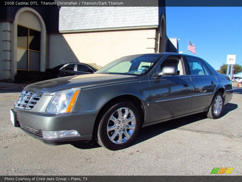 Titanium Chromaflair / Titanium/Dark Titanium 2008 Cadillac DTS