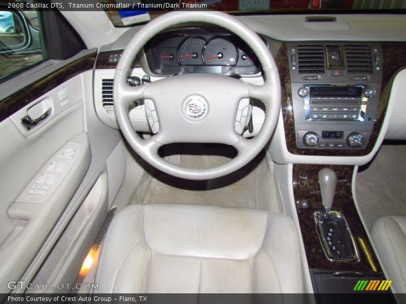 Titanium Chromaflair / Titanium/Dark Titanium 2008 Cadillac DTS