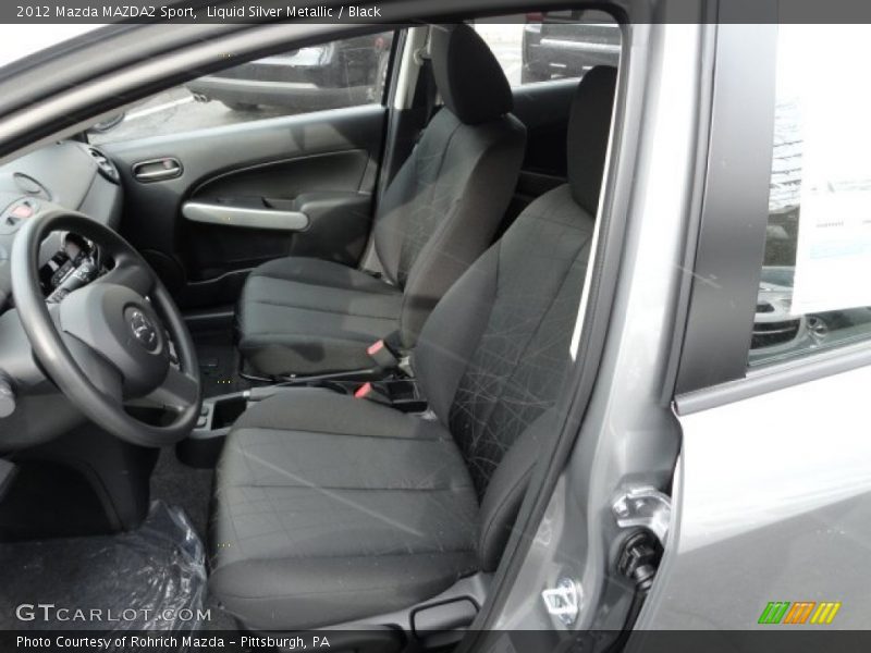  2012 MAZDA2 Sport Black Interior