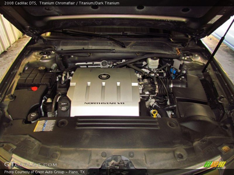 Titanium Chromaflair / Titanium/Dark Titanium 2008 Cadillac DTS