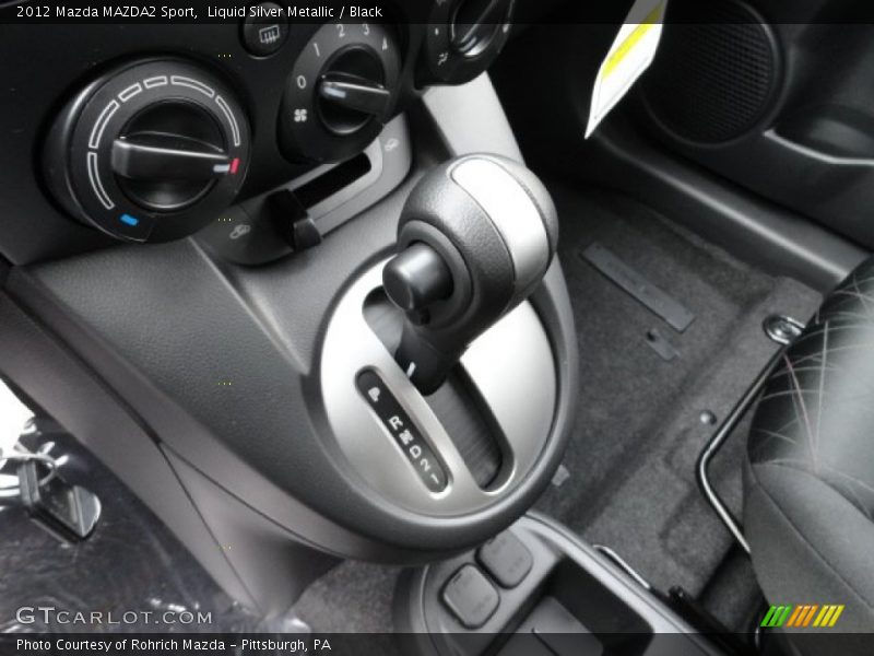 Liquid Silver Metallic / Black 2012 Mazda MAZDA2 Sport