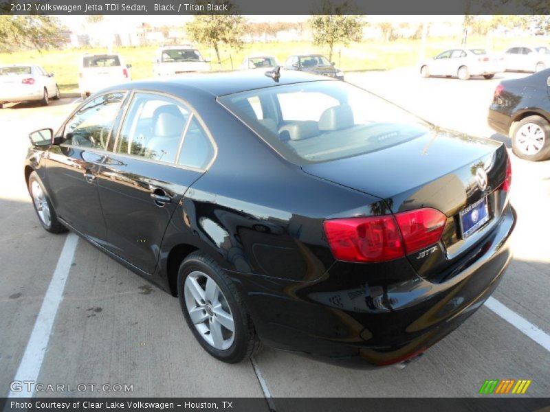 Black / Titan Black 2012 Volkswagen Jetta TDI Sedan