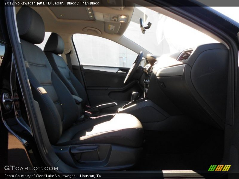Black / Titan Black 2012 Volkswagen Jetta TDI Sedan