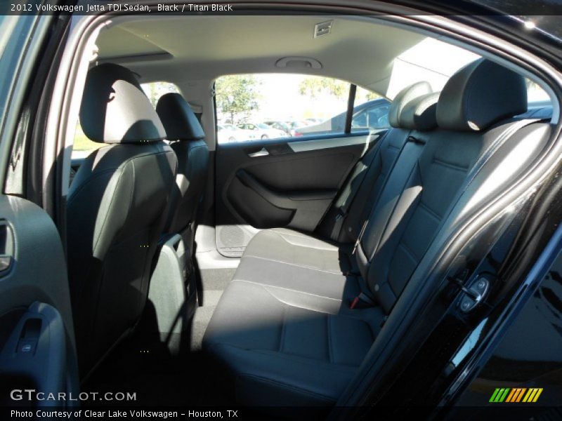 Black / Titan Black 2012 Volkswagen Jetta TDI Sedan