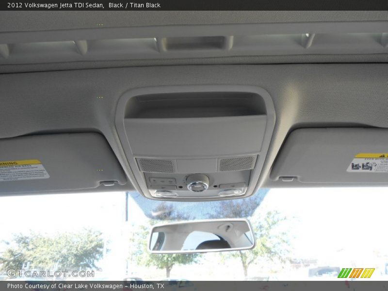 Black / Titan Black 2012 Volkswagen Jetta TDI Sedan