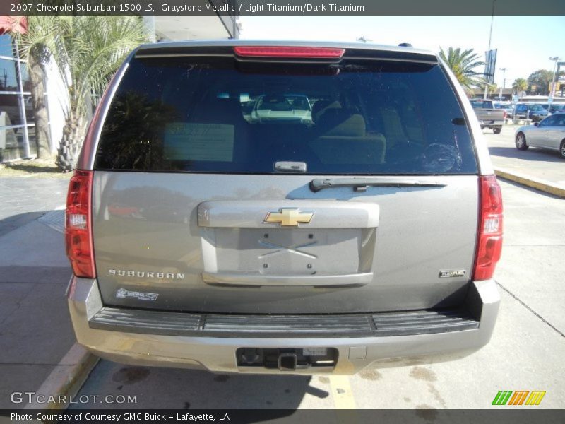 Graystone Metallic / Light Titanium/Dark Titanium 2007 Chevrolet Suburban 1500 LS