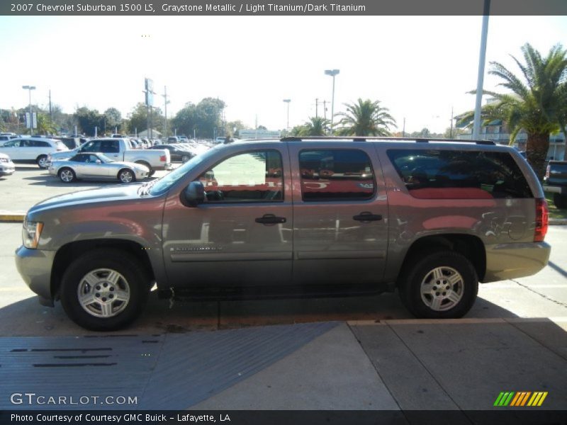 Graystone Metallic / Light Titanium/Dark Titanium 2007 Chevrolet Suburban 1500 LS