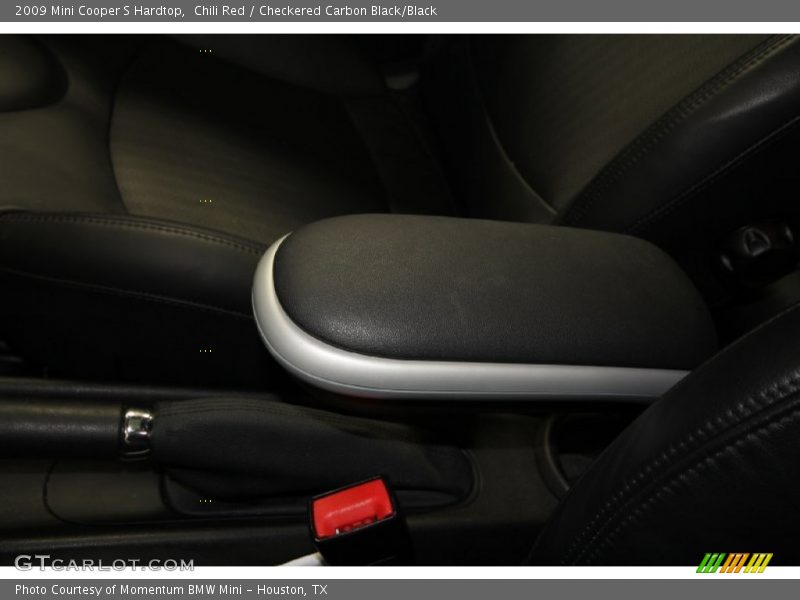 Chili Red / Checkered Carbon Black/Black 2009 Mini Cooper S Hardtop