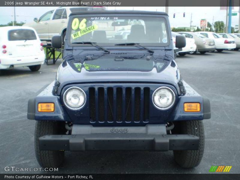 Midnight Blue Pearl / Dark Slate Gray 2006 Jeep Wrangler SE 4x4