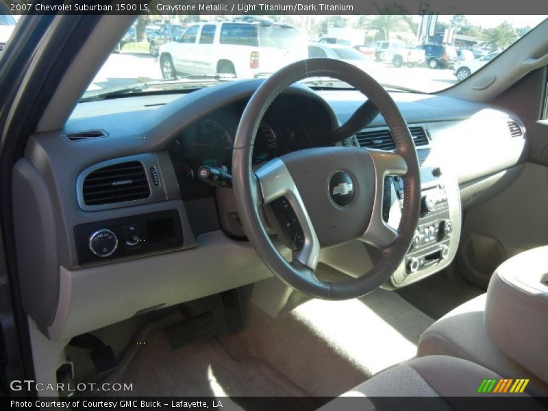 Graystone Metallic / Light Titanium/Dark Titanium 2007 Chevrolet Suburban 1500 LS