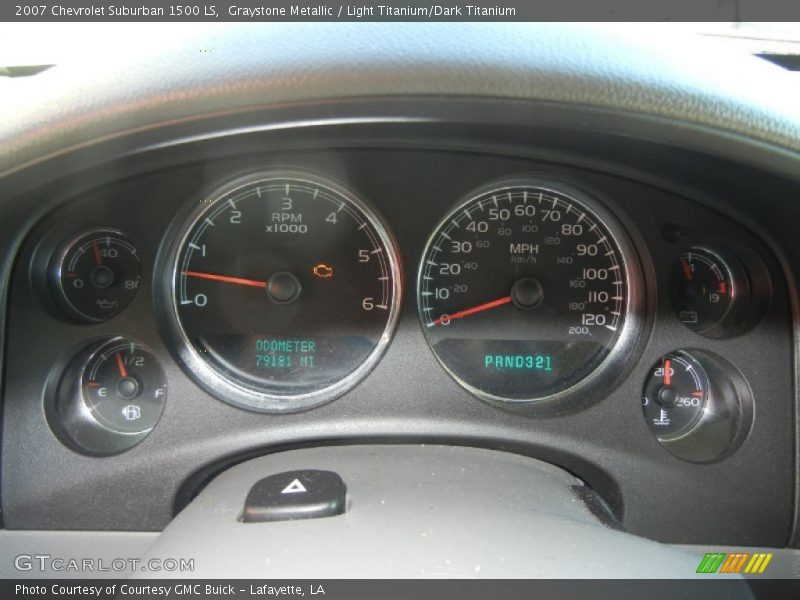 Graystone Metallic / Light Titanium/Dark Titanium 2007 Chevrolet Suburban 1500 LS