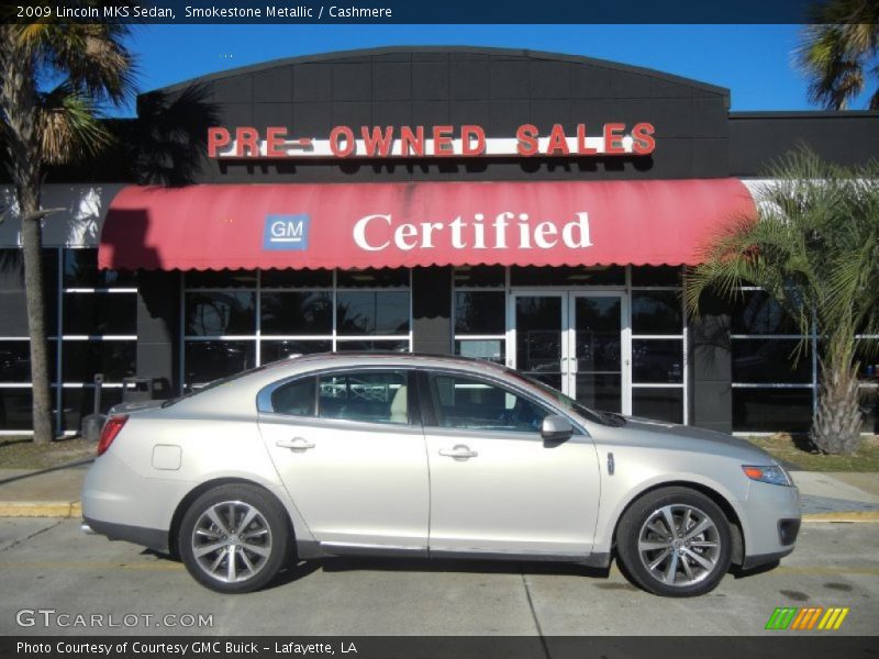 Smokestone Metallic / Cashmere 2009 Lincoln MKS Sedan