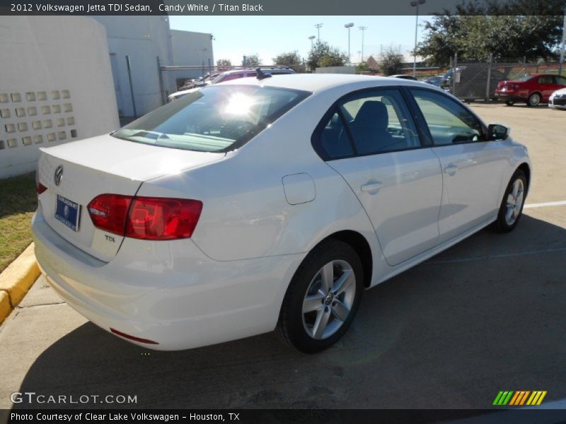Candy White / Titan Black 2012 Volkswagen Jetta TDI Sedan