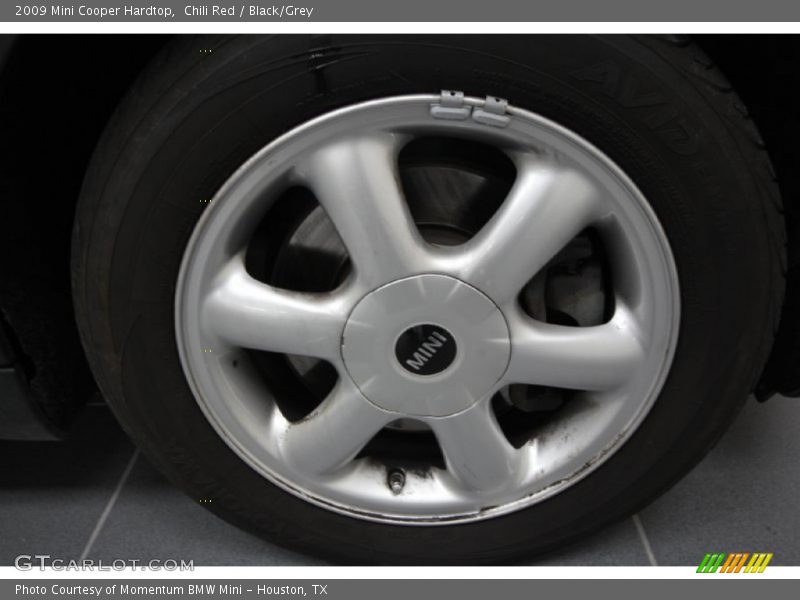 Chili Red / Black/Grey 2009 Mini Cooper Hardtop