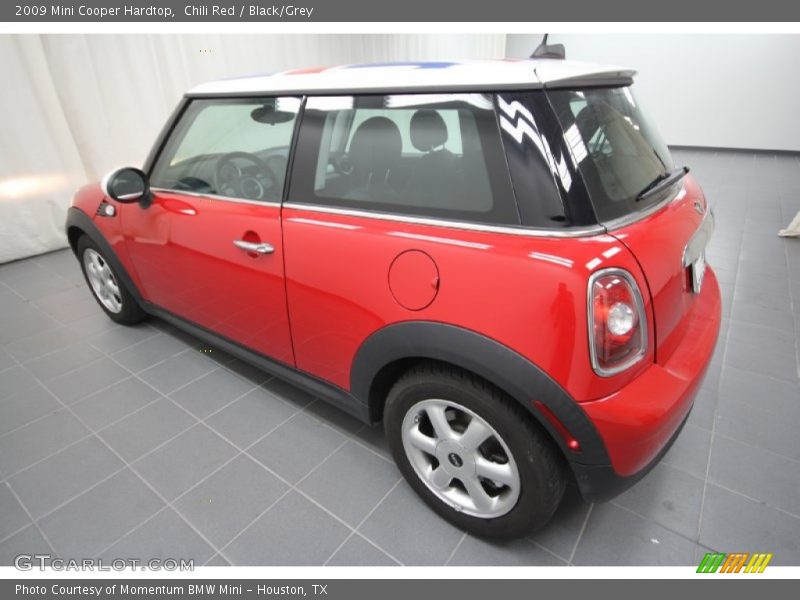 Chili Red / Black/Grey 2009 Mini Cooper Hardtop