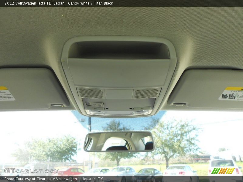 Candy White / Titan Black 2012 Volkswagen Jetta TDI Sedan
