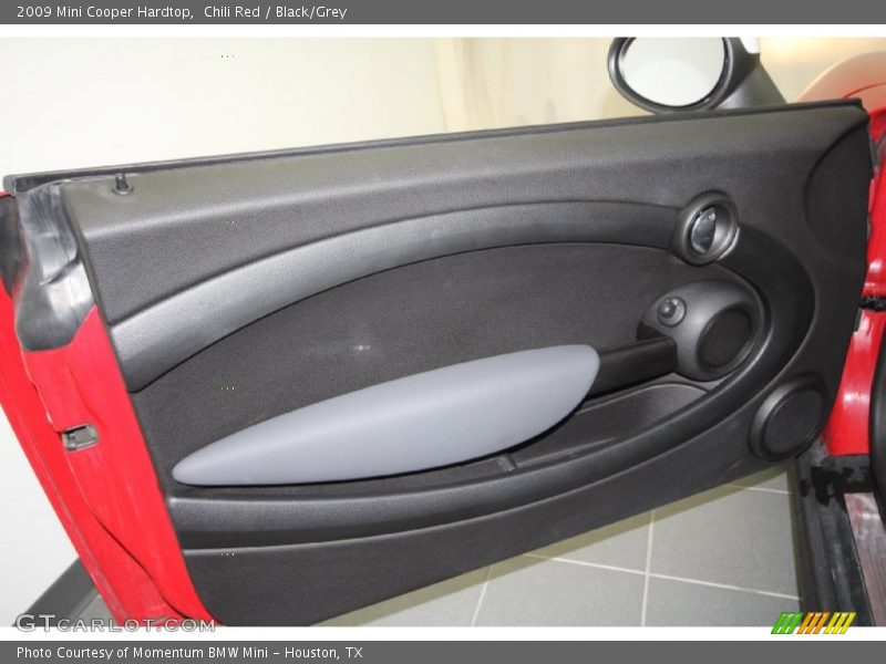 Chili Red / Black/Grey 2009 Mini Cooper Hardtop