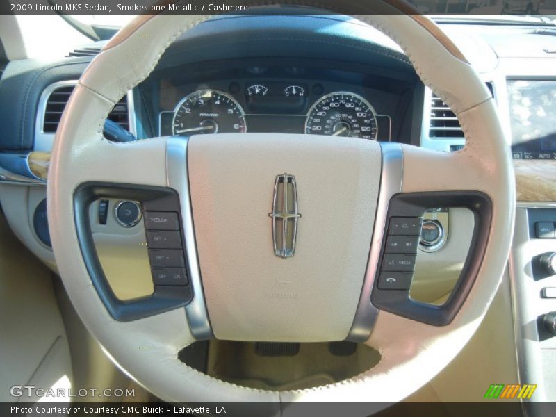 Smokestone Metallic / Cashmere 2009 Lincoln MKS Sedan