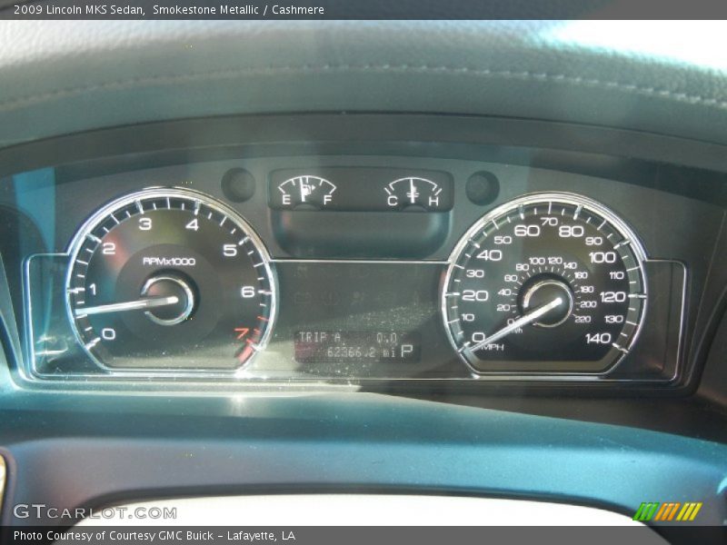 Smokestone Metallic / Cashmere 2009 Lincoln MKS Sedan