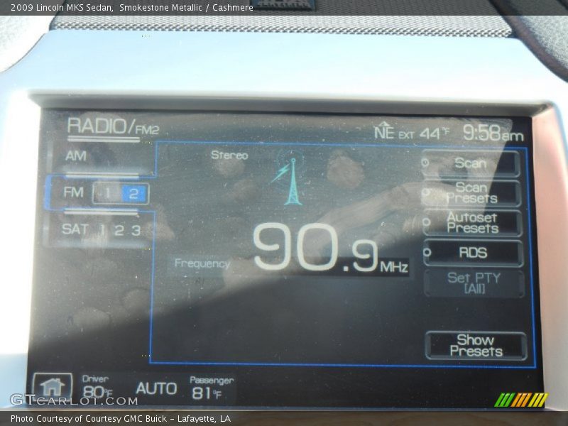 Smokestone Metallic / Cashmere 2009 Lincoln MKS Sedan