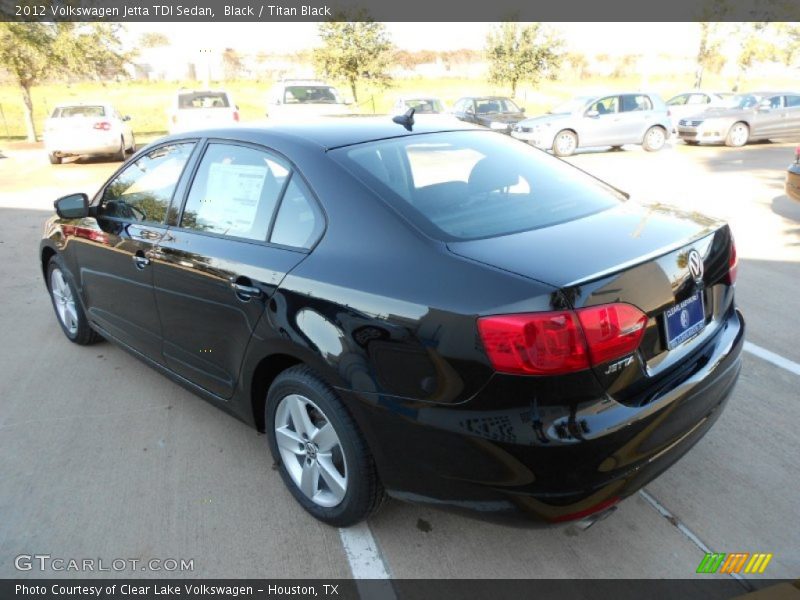 Black / Titan Black 2012 Volkswagen Jetta TDI Sedan