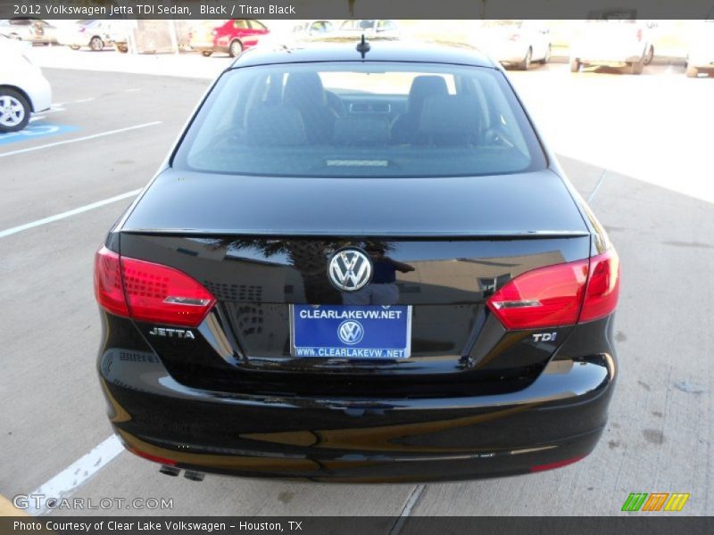 Black / Titan Black 2012 Volkswagen Jetta TDI Sedan
