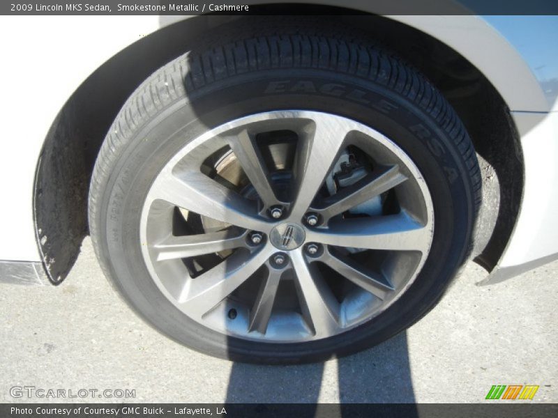 Smokestone Metallic / Cashmere 2009 Lincoln MKS Sedan