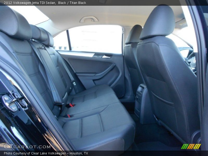 Black / Titan Black 2012 Volkswagen Jetta TDI Sedan