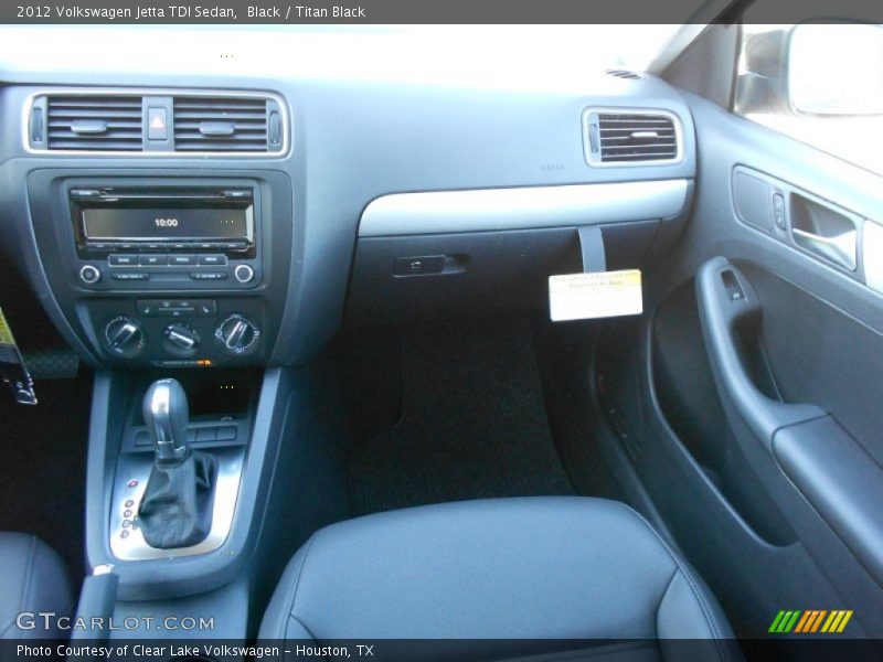 Black / Titan Black 2012 Volkswagen Jetta TDI Sedan