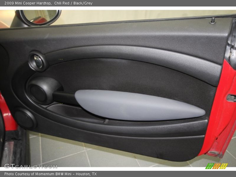 Chili Red / Black/Grey 2009 Mini Cooper Hardtop